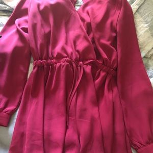 Formal red romper. XL fits Large